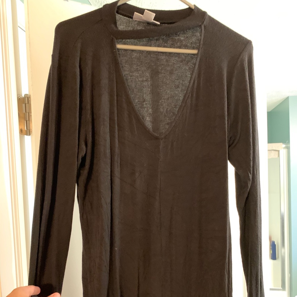 Motherhood Maternity Black Blouse